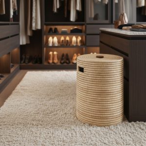 LAUNDRY BASKET WITH LID STYLING 2