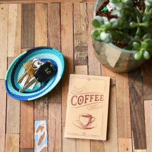 Handmade Recycled Telephone Wire Bowl