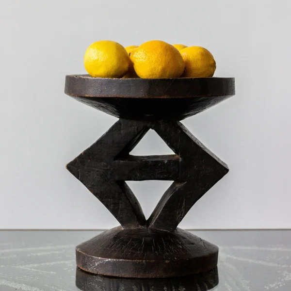 Handcarved Vintage African Stools - Image 3