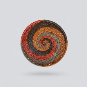 AFRICAN CLAY COASTER