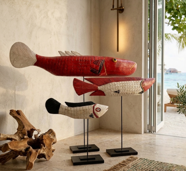 FISH STANDS BEACH BAR STYLING 2