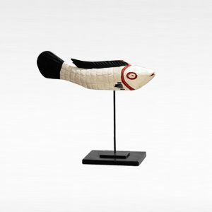 Handcarved Wooden Fish Stands