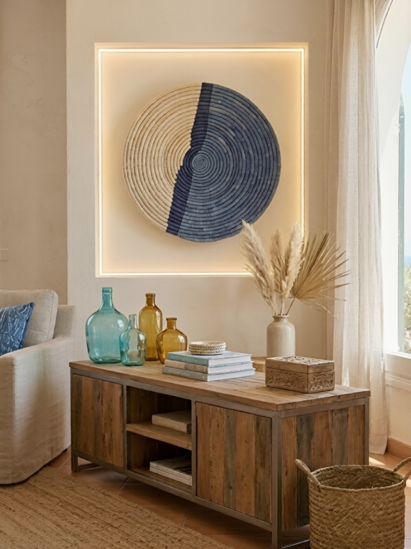 AEGEAN BLUE WALL PLATE